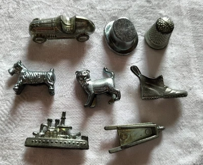 Spielfiguren Metall aus Monopoly EMDEN - Bild 1 von 4