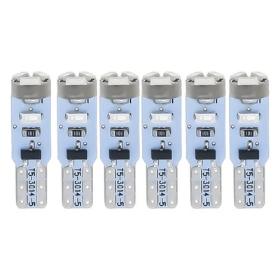 6x BOMBILLAS DE ACTUALIZACIÓN DE TABLERO Y CLIMATIZACIÓN/CALENTADOR aptas para Mazda MX5 MX-5 MK1 MK2 nuevas Foto 1 de 4