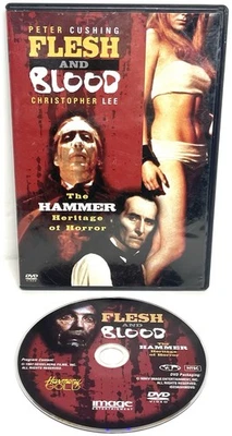 Flesh And Blood The Hammer Heritage Of Horror (DVD, 1994, Christopher Lee, OOP) - Image 1 of 4