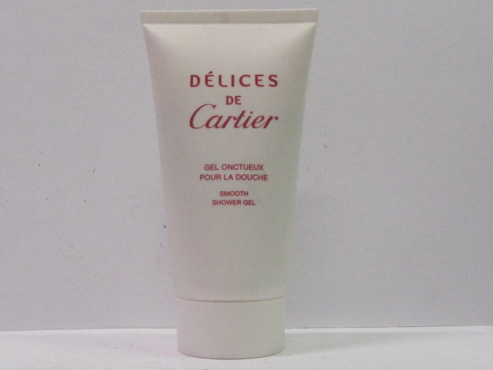 Gel de ducha suave Delices De Cartier de Cartier para mujer 1,6 oz sin caja nuevo Foto 1 de 1