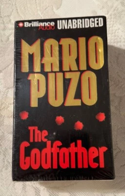 mario puzo  THE GODFATHER  unabridged  10 CASSETTE Audio Book Sealed!! 14 Hours - Image 1 of 4