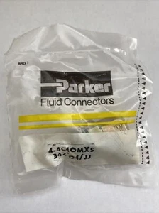 Parker Triple-Lok 37 Degree Flare JIC Tube Fitting Adapter 4-4C4OMXS New - Picture 1 of 6