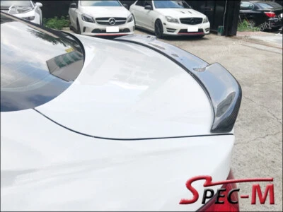 CS Style Carbon Fiber Trunk Wing Spoiler Fits BMW F36 420i 435i 440i Gran Coupe - Image 1 of 3