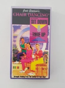 Neu & versiegelt Jodi Stolove's Stuhl Tanzen: Sitzen & Tone Up 1996 VHS - Ältere - Bild 1 von 3