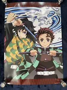 Demon Slayer: Poster Kimetsu no Yaiba B2 20,28x28,66 pollici articolo ufficiale Giappone - Foto 1 di 8