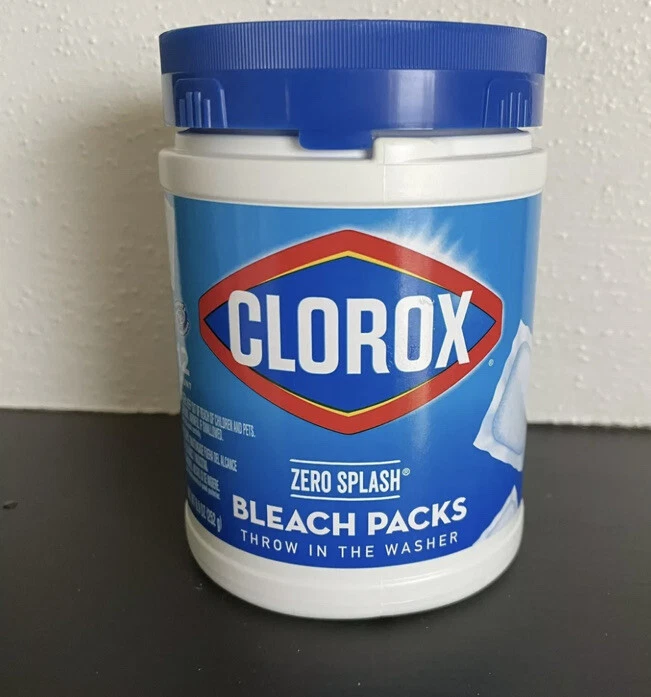Clorox Zero Splash Bleach Two Packs of 12 Count 8.90 Ounces