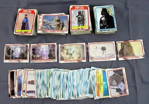 Topps Star Wars Empire Strikes Back Trading Cards unvollständig mit doppelten groß - Bild 1 von 3