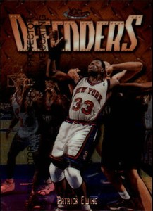 1997-98 Finest New York Knicks Basketball Card #216 Patrick Ewing B