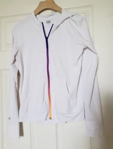 Athleta Girl Girls' Lightweight Zip-Up Jacket w/Thumbholes - Size XL/14 - EUC - Picture 1 of 8