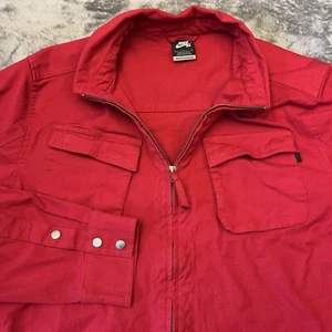 Nike Sb Shirt Men’s Large Jacket Shacket Skateboard Utility Chore Twill Street - Picture 1 of 12