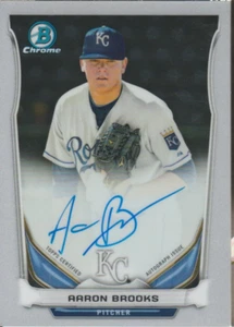 Aaron Brooks 2014 Topps Bowman Chrome rookie RC autograph auto card BCAP-ABR - Picture 1 of 2