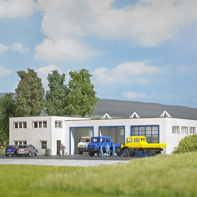 Busch 1966 - 1/87/H0 - Vehicle Depot - New - Image 1 of 1