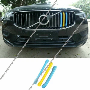 For Volvo XC60 2018-2021 3-Color Front Center Mesh Grille Grill Strip Cover Trim - Bild 1 von 8