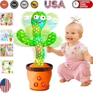 Singing & Mimicking Dancing Cactus Toy for Infants - Gift of Joy and Laughter - Picture 1 of 10