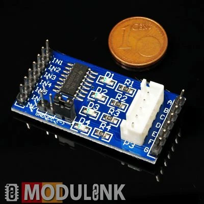 ULN2003 Schrittmotortreiber Stepper Motor Treibe DC Motor 50V/0.5A Arduino RPi - Bild 1 von 4