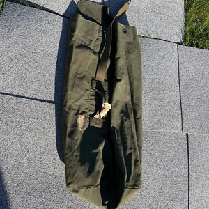 SCHÖNE US ARMY oder DUNKELBLAU Militär Seesack grün Einzelriemen Canvas Top Load - Bild 1 von 10