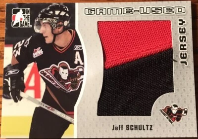 2005-06 ITG Heroes & Prospects Jerseys Jeff Schultz #GUJ-110 #’d /100 - Image 1 of 2