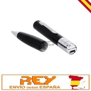 Grabadora de Audio Oculta en Bolígrafo Espía Negro-Plata Entrega 24/48h v696 - Imagen 1 de 6