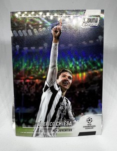 Federico Chiesa 2021-22 Topps Stadium Club Chrome UEFA Refractor #74