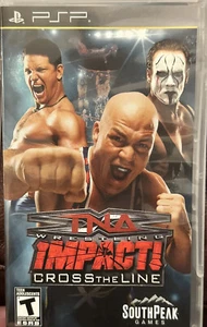 TNA Impact Cross the Line (Sony PSP, 2010) selten NEUWERTIG - Bild 1 von 4