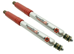 DEFENDER NEW TERRAFIRMA +5" 4 STAGE LONG TRAVEL SHOCK ABSORBERS X 2 - Picture 1 of 1