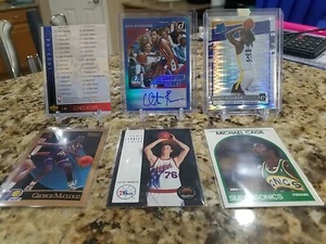 NBA Basketball Card Lot #211 - 6 NBA Cards, Birdsong, Bradley, Wiseman, Etc. - Picture 1 of 7