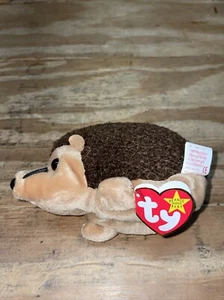 Vintage 1998 TY Beanie Baby - PRICKLES the Hedgehog (6 inch) - Picture 1 of 9