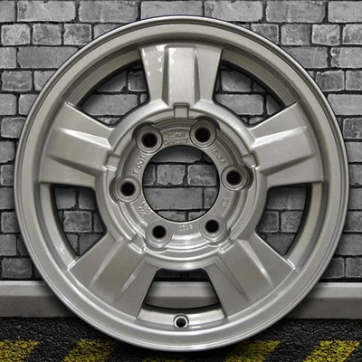 Sparkle Silver Full Face OEM Factory Wheel for 2004-2006 GMC Canyon 4x2 - 15x6.5 - Image 1 of 3