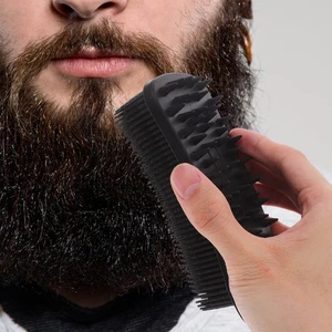 Spazzola Barba Tattile Donna Bambino Esfoliante per Uomo Bagno Scrubber Corpo - Foto 1 di 12
