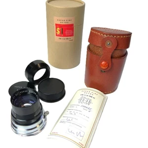 Super Cine Retro 50/1.8 Type S1 Leica M DELUX Angenieux Copy. Caps/Hood/Case/Box - Picture 1 of 16