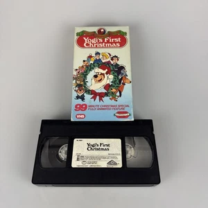 Yogi's First Christmas VHS 1986 Hanna Barbera Kids Klassics Christmas Vintage - Picture 1 of 3