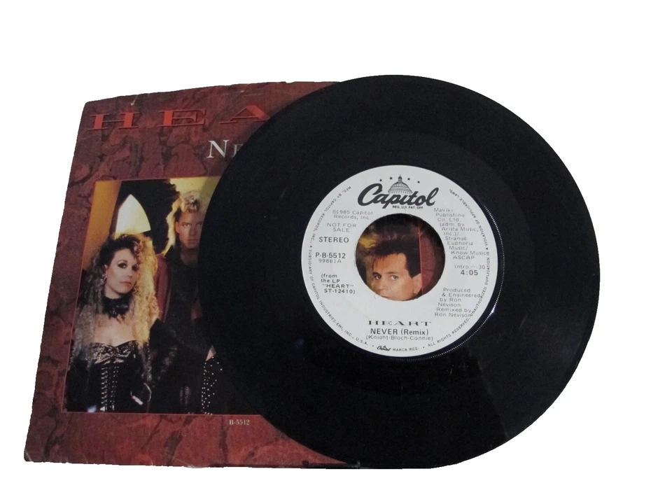 45 RECORD - HEART - NEVER - Image 1 of 1