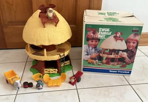 EWOK FAMILY HUT STAR WARS 1985 VINTAGE KENNER with Box #2 - Picture 1 of 20