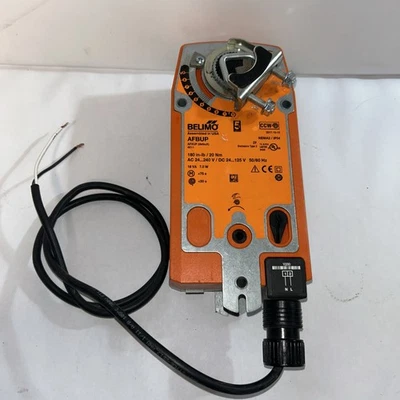 Actuador amortiguador Belimo AFBUP retorno de resorte 180 pulgadas-lb 20 Nm CA 24-240 V / CC 24-125 V Foto 1 de 4