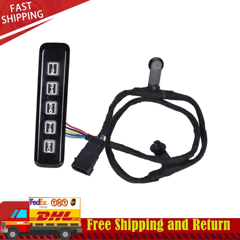 Almohadilla de bloqueo sin llave FL3Z-14A626-AD para Ford F-150 F-250 F-350 Super Duty 2015-2022 Foto 1 de 4