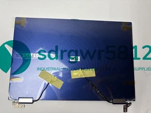 NEW Samsung NoteBook NT930QCG touch LCD Full Screen Assembly Blue - Picture 1 of 4