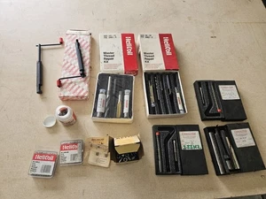 Helicoil Thread Repair Lot Pre-Winder Insert Tool and Extras - Picture 1 of 11