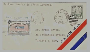 CL40 1930  CANADA  rd trip SIOUX LOOKOUT - JACKSON MANION, WESTERN CANADA AIRWAY - Picture 1 of 2
