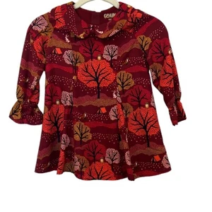 Genuine Kids Oshkosh Floral Dress Sz.4T - Picture 1 of 3