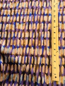 Lurex Jacquard Chiffon Print Fabric 58" width Sold by the Yard OR Lots_EF11-2 - Picture 1 of 5