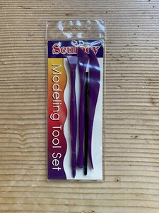 Sculpey Modeling Tool Set Polyform Fimo Clay T301 - Picture 1 of 2