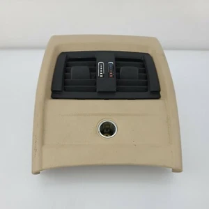 2012 - 2018 Fits BMW F30 Beige Rear Console Trim AC Vent 9218909 Oem - Picture 1 of 12