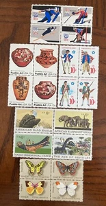 SALE USA 5 Blocks Of Four stamps mnh 1970/80 (lot 712) - Picture 1 of 3