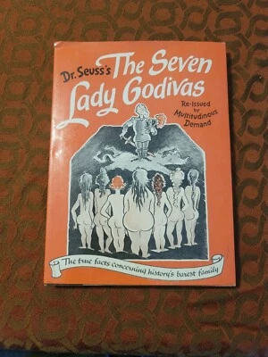Vtg Dr Suess's The Seven Lady Godivas" 1st Printing of 1987 Rare re-issue1939  - Image 1 of 4