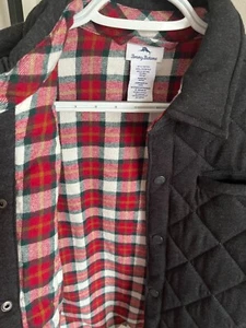 Tommy Bahama Kids Boys New Jacket (10-12y) Red Flannel Lined Schoolwear - Picture 1 of 6