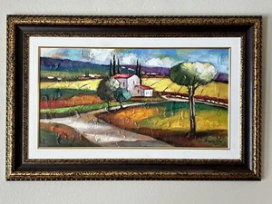 Slava Brodinsky Original Oil on Canvas Painting Israel Landscape Russian - Picture 1 of 11
