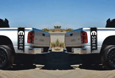 2 piezas Calcomanía Rayas Laterales Gráficos Vinilo Pegatina Ajuste Compatible ForDODGE RAM 1500 Foto 1 de 4