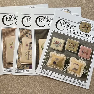 Letters by Cross Eyed Cricket Cross Stitch KIT Birds Cherries Beehive NEW - Picture 1 of 11