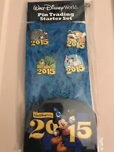 Walt Disney World Pin Trading Starter Set 2015 - Picture 1 of 8