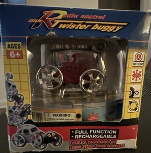 Radio Control Mini Red Twister Buggy Car Rechargeable Spin Stunts Action **New** - Picture 1 of 4